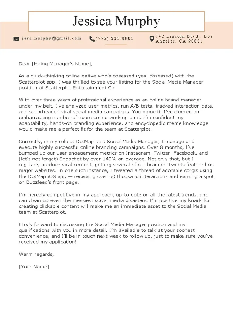 38077 creative cover letter design