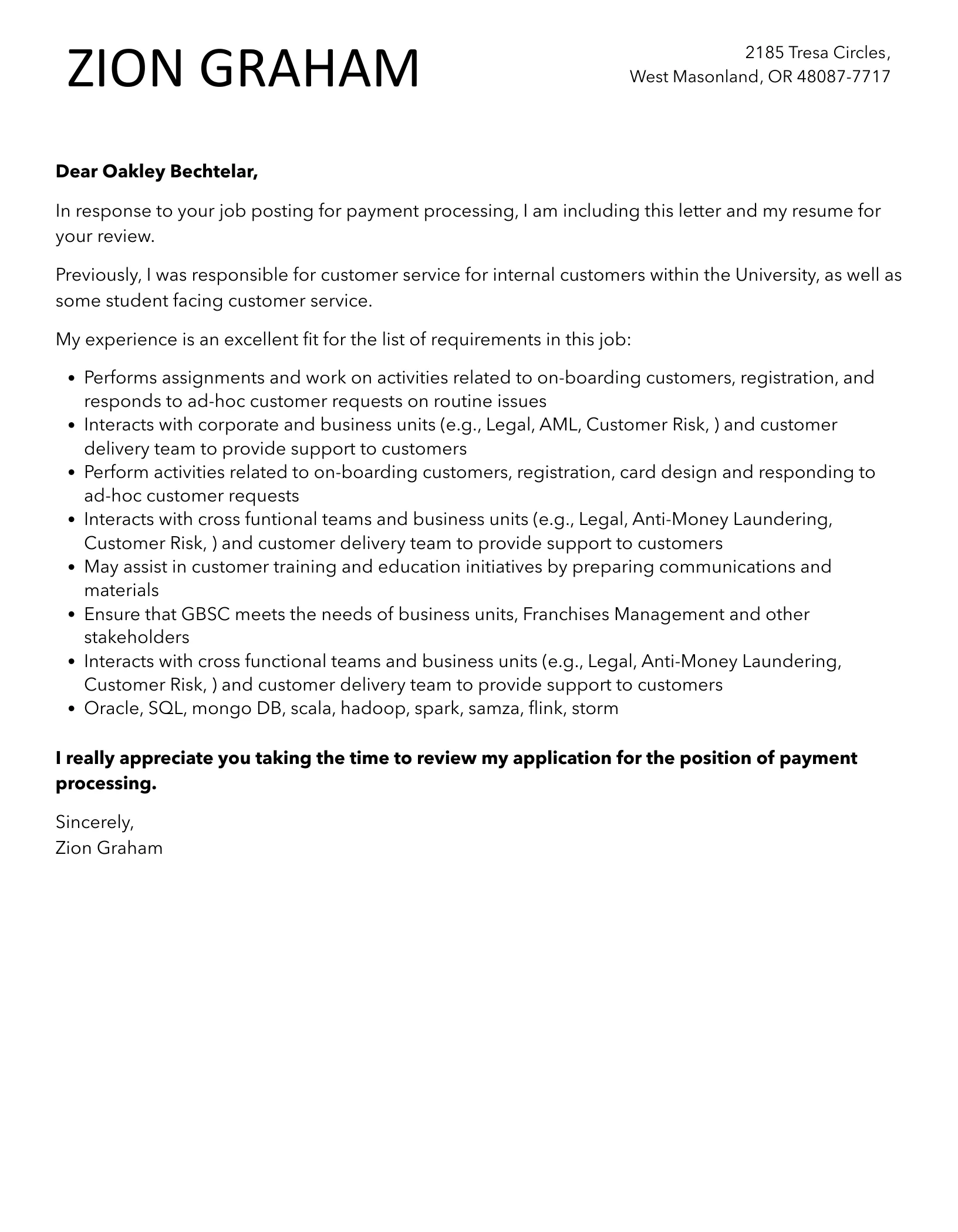 38120 cover letter components