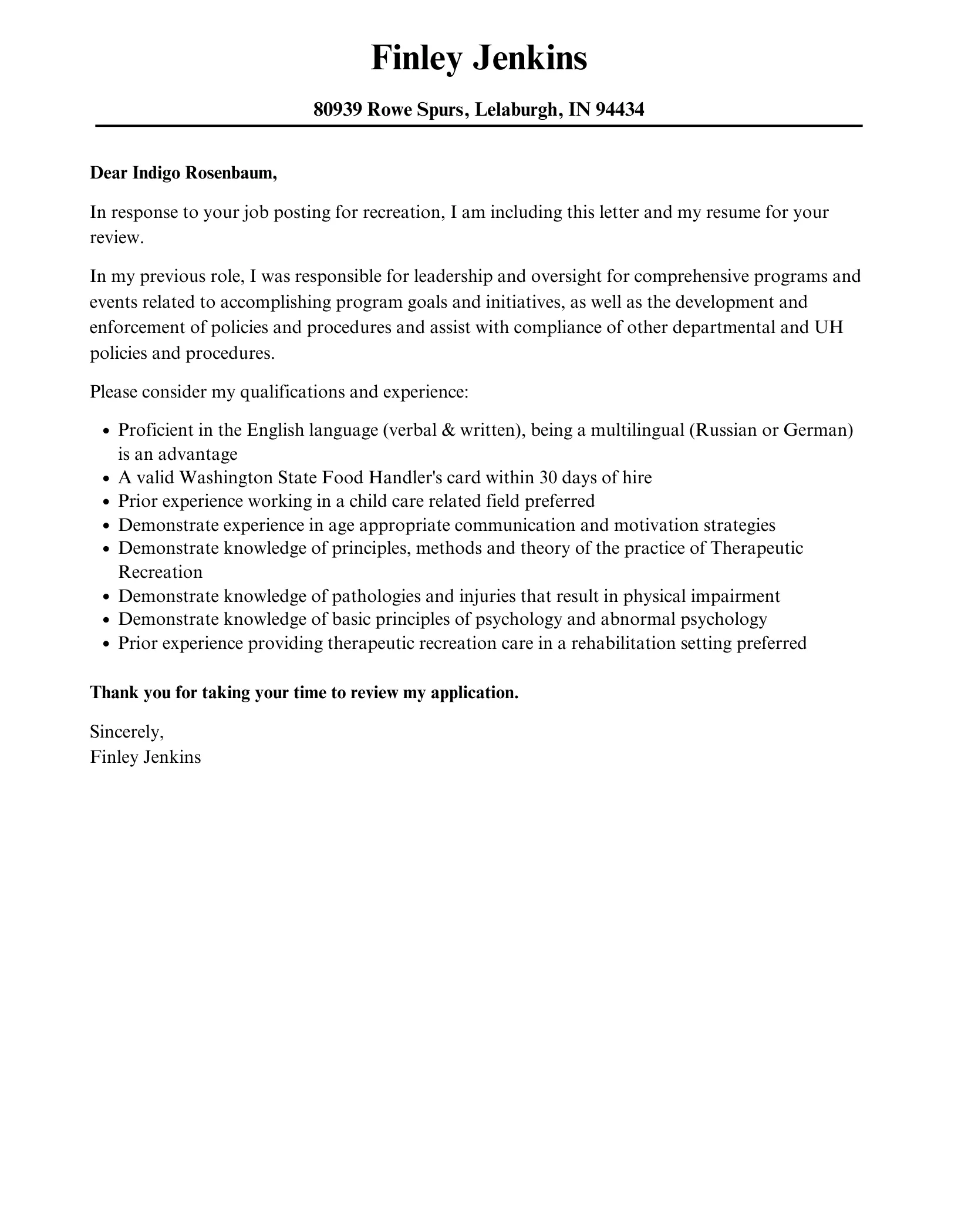 38127 recreation organization