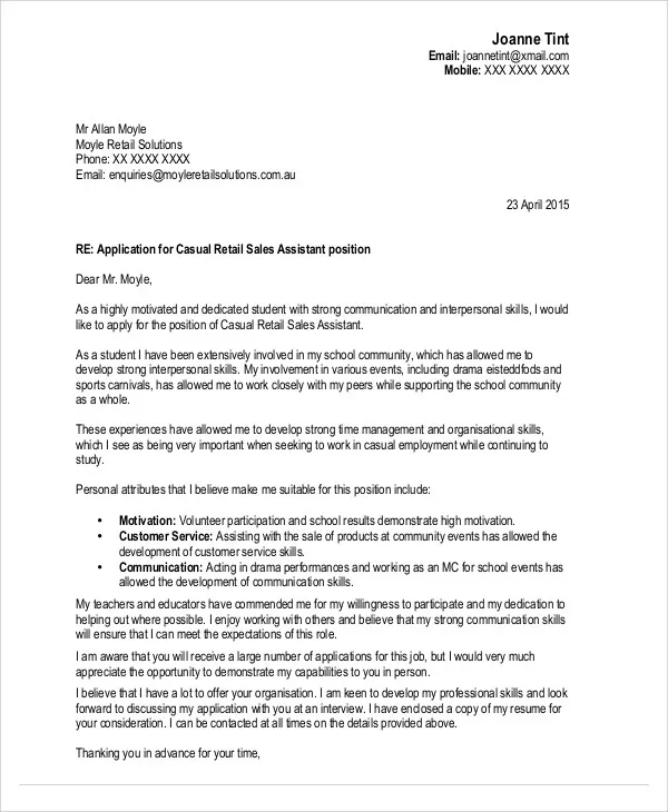 38154 achievements cover letter