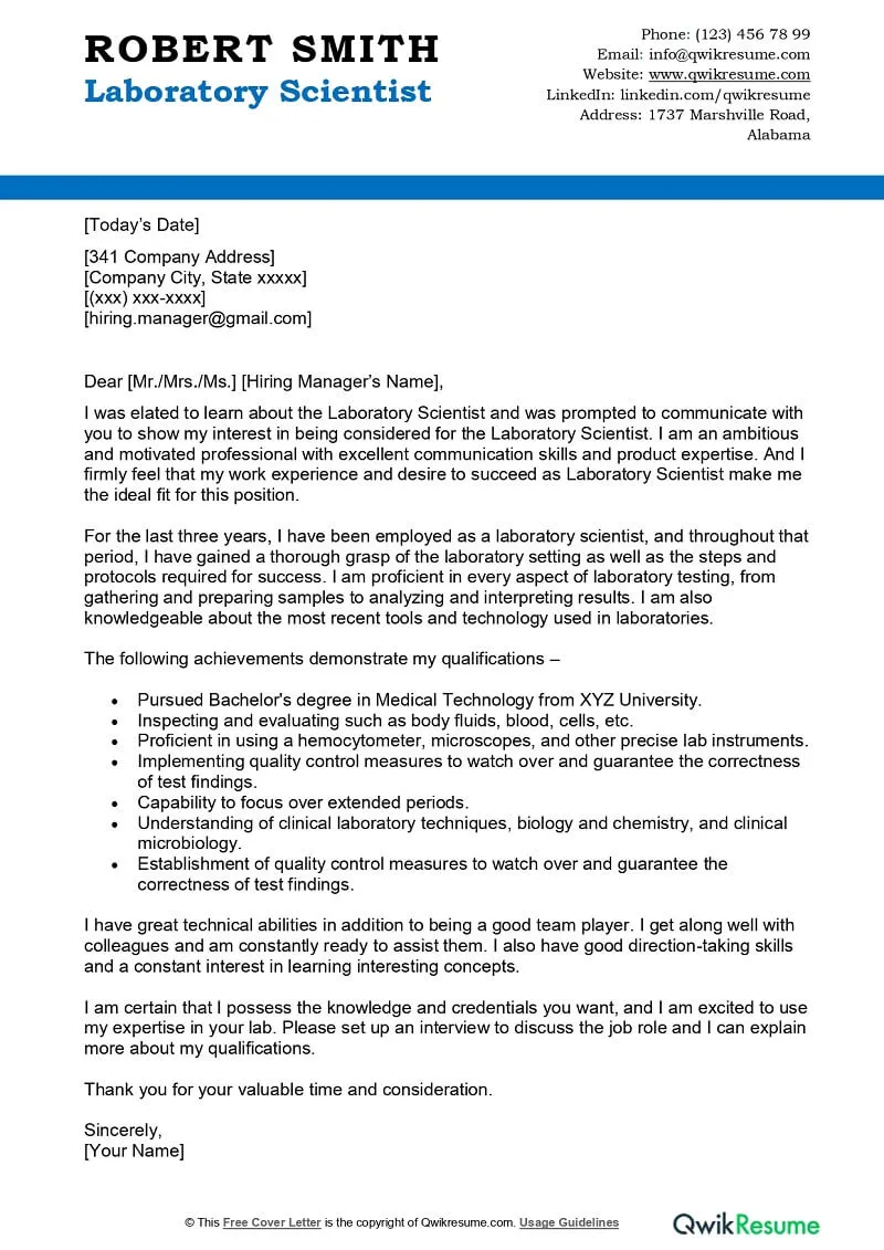 38168 science cover letter example