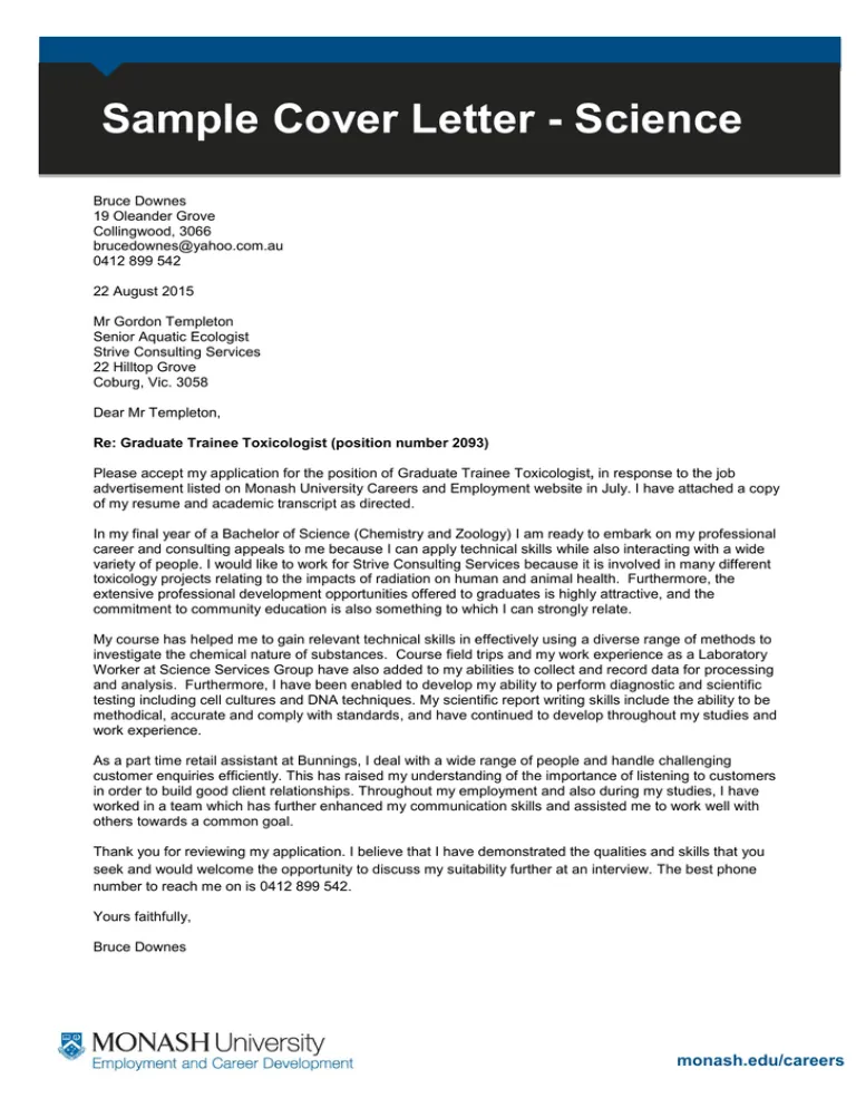 38168 science cover letter formatting