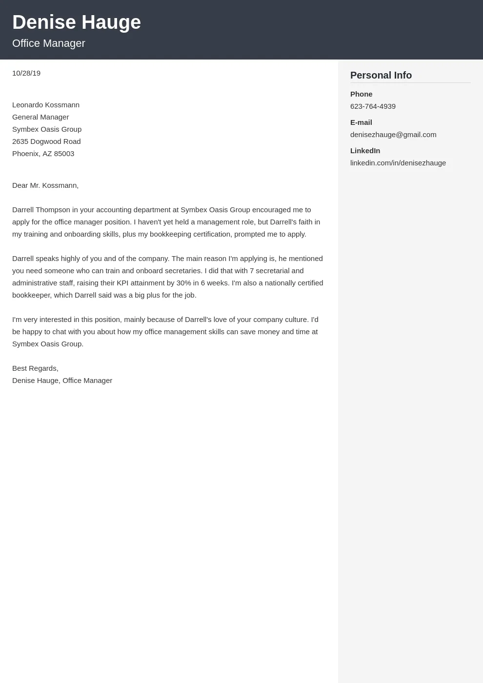 38179 office manager cover letter skills