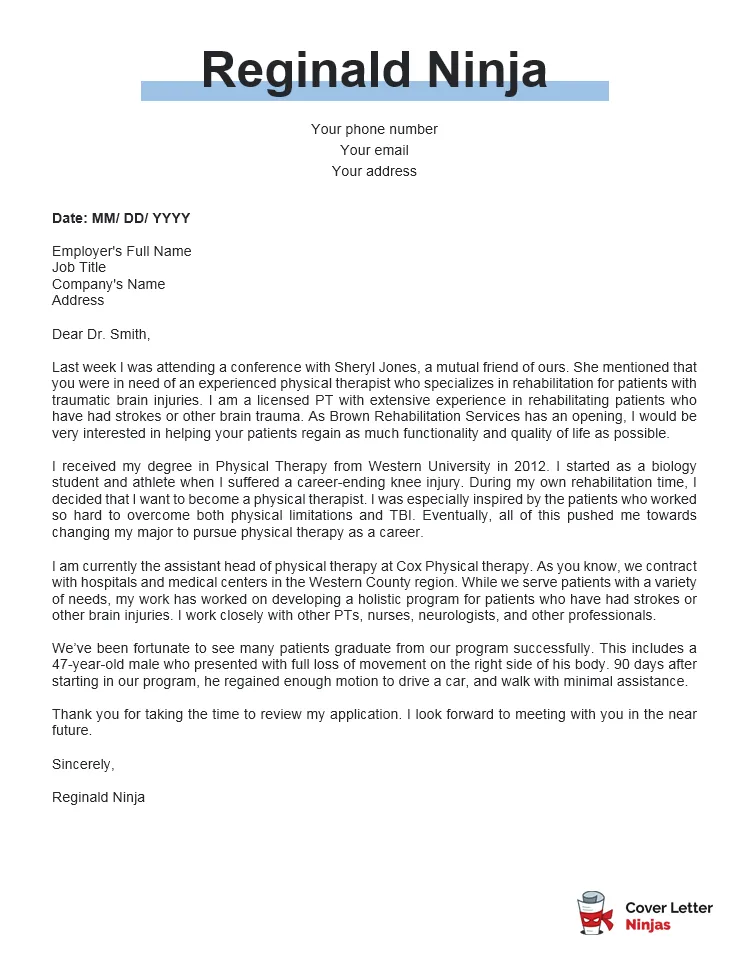 38180 demonstrating passion for physical therapy