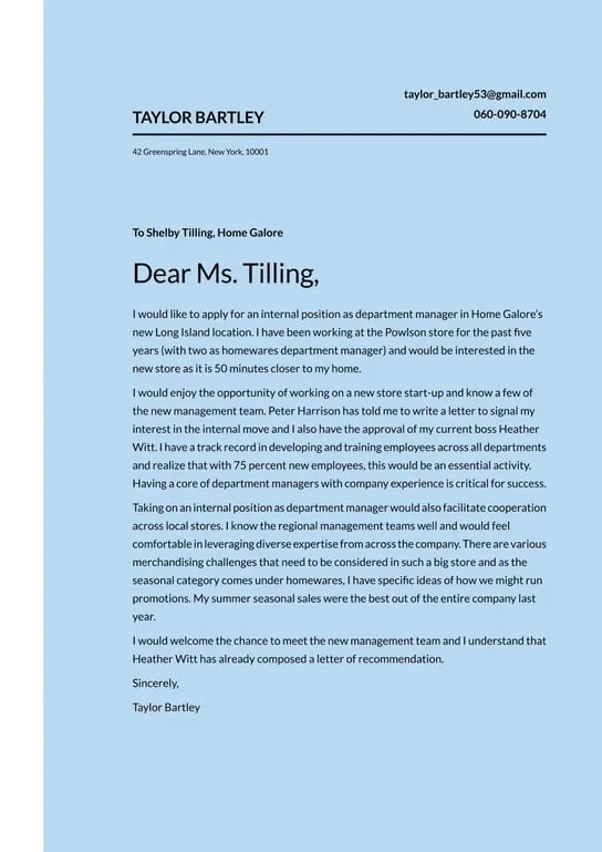 38206 tailor cover letter