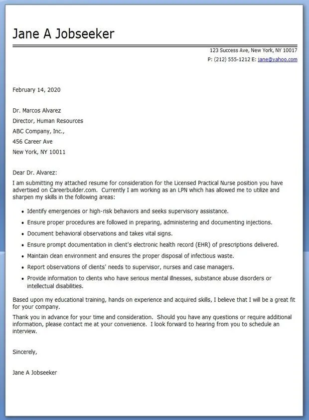 38216 lpn cover letter writing