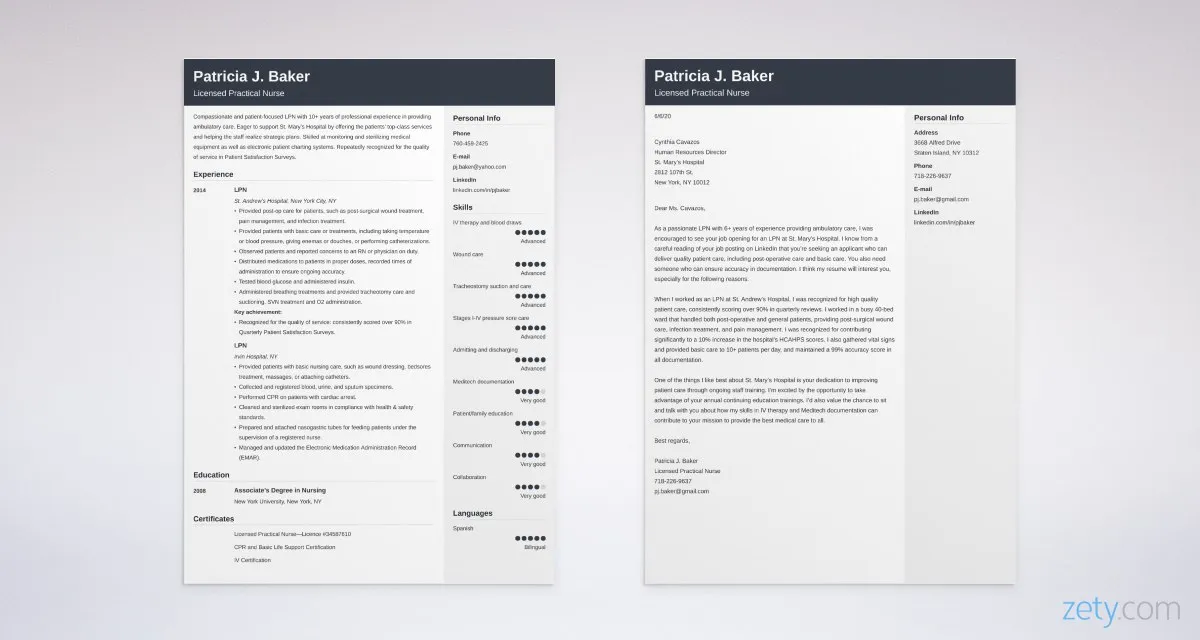 38216 lpn experience cover letter