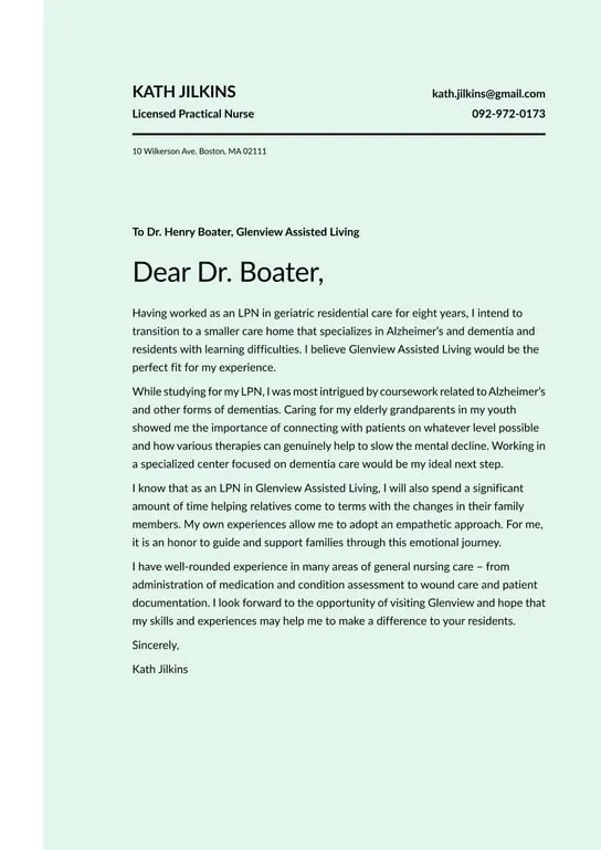 38216 lpn skills cover letter