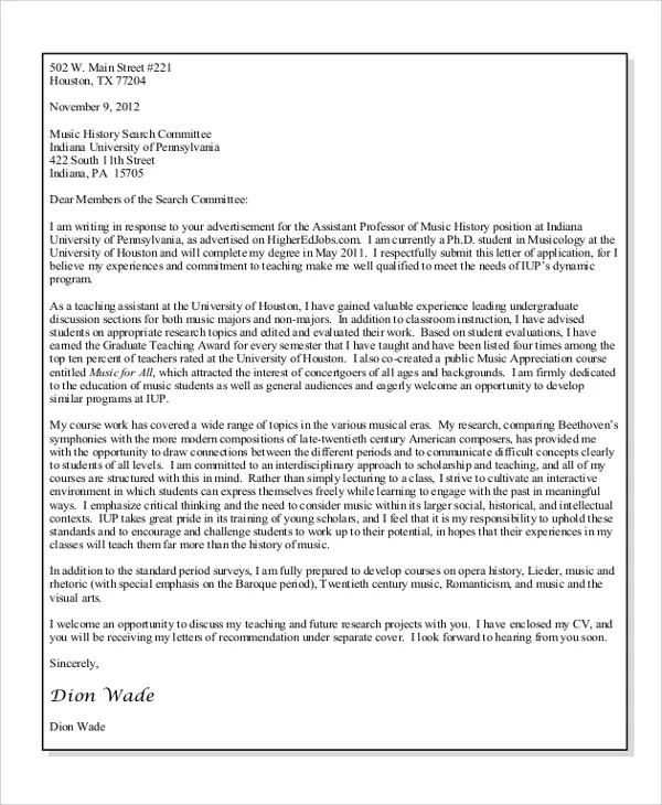 38218 cover letter tailoring