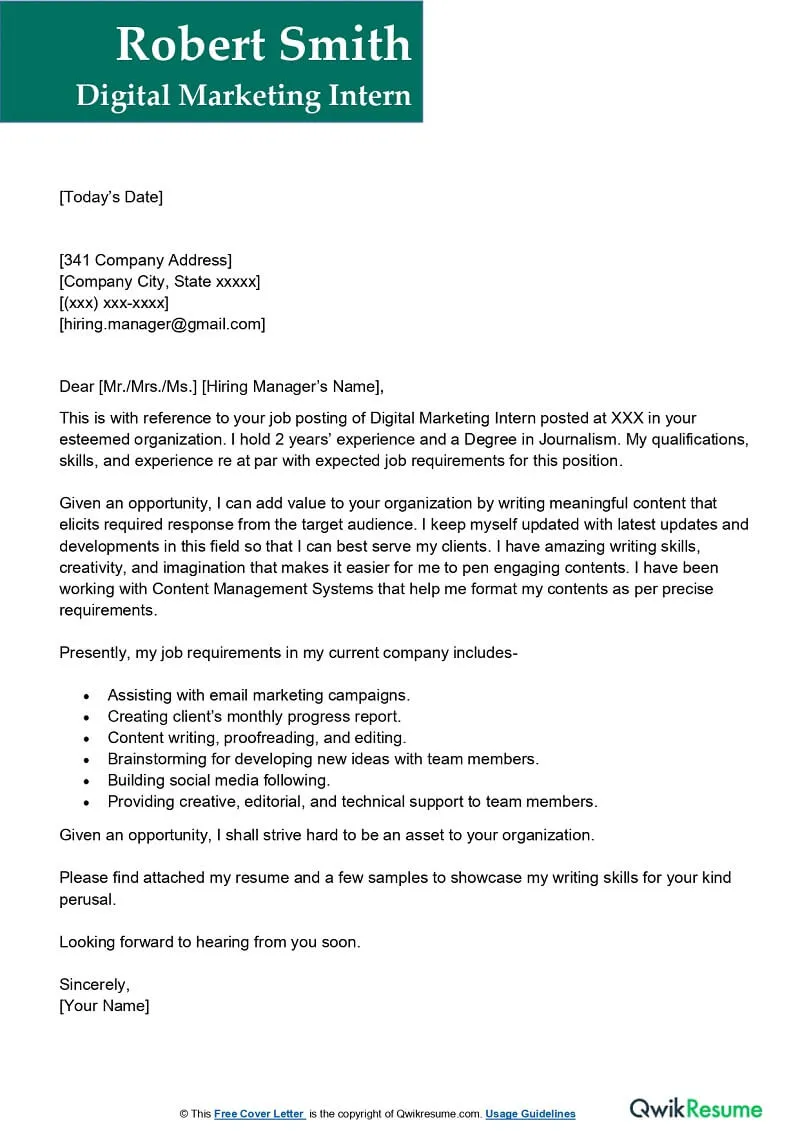 38239 cover letter formatting