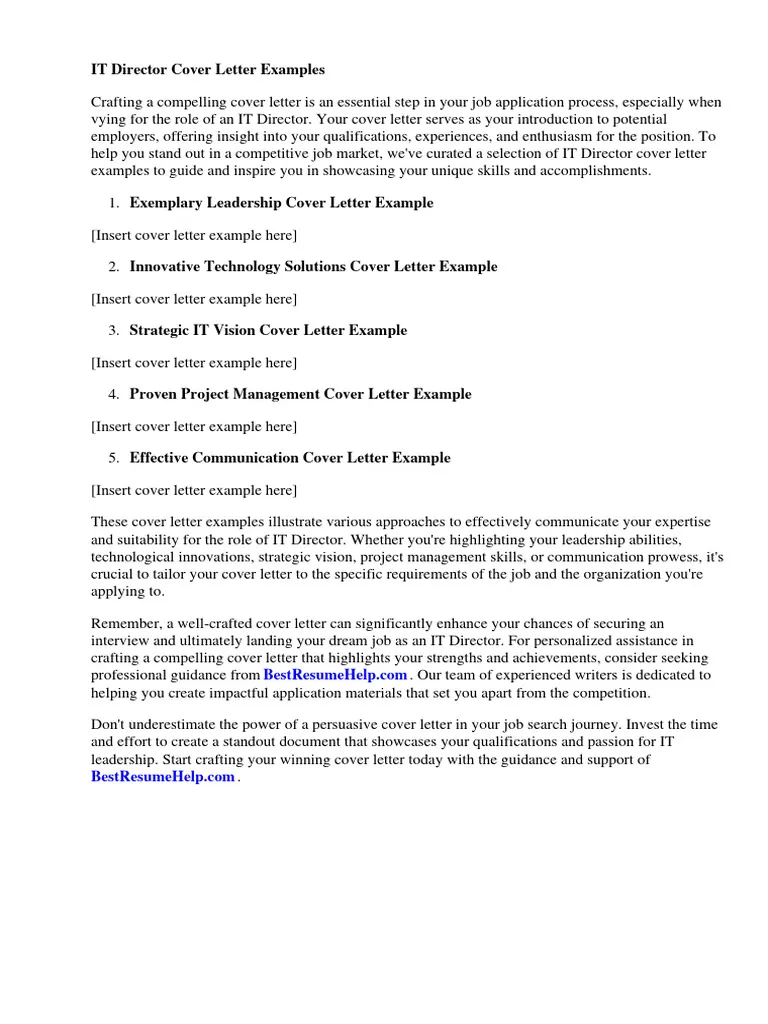 38255 it director cover letter