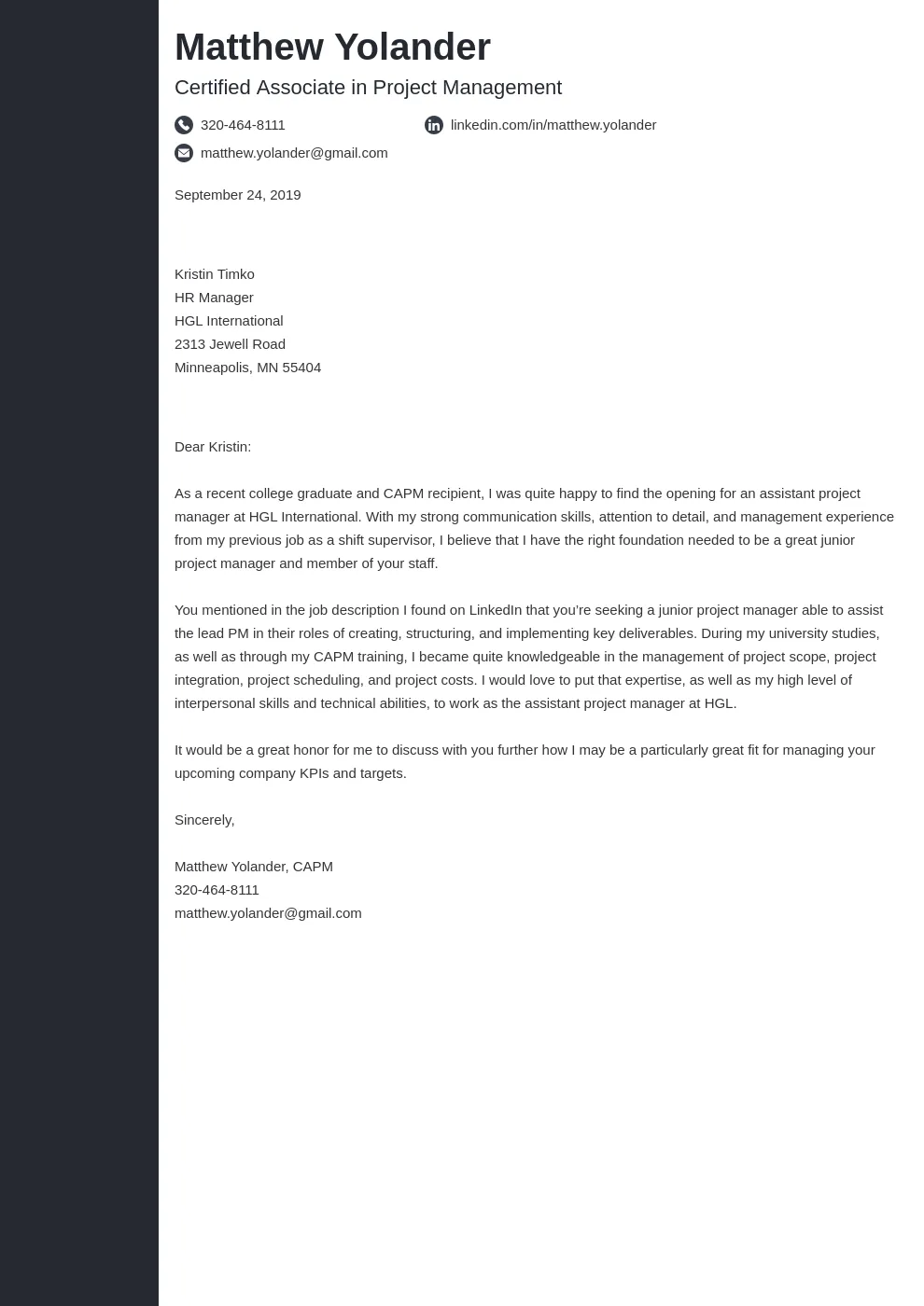 38256 project manager skills