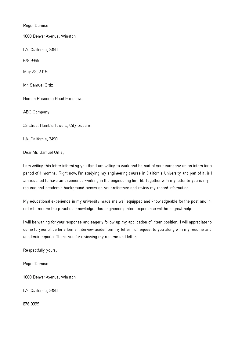 38259 cover letter formatting