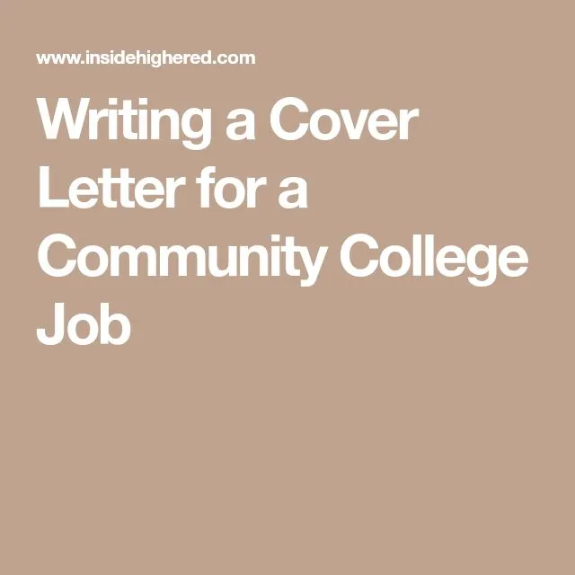 38267 instructor cover letter writing