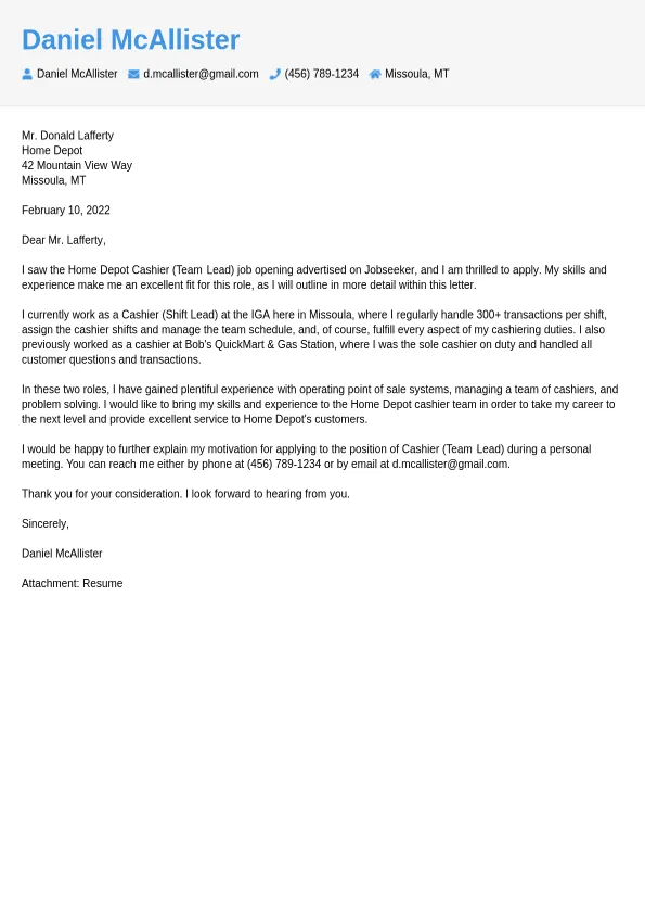 38269 cover letter formatting