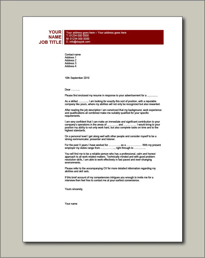 38275 cover letter format
