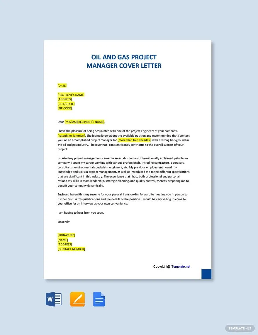 38278 oil field cover letter research