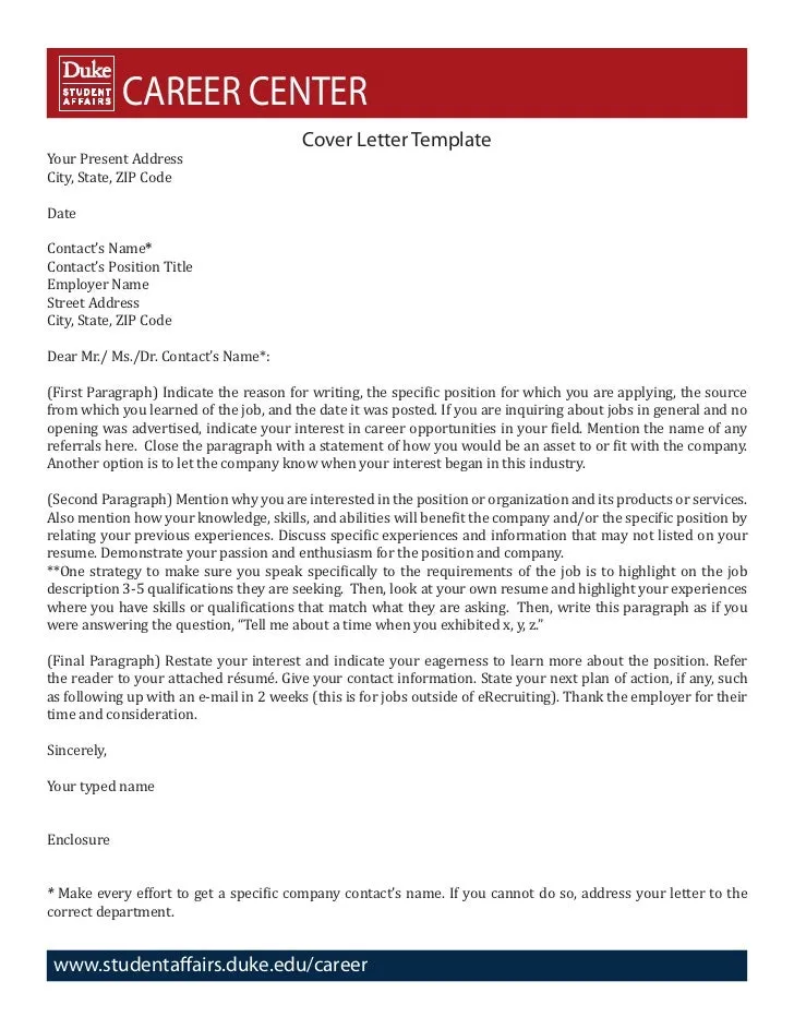 38296 cover letter purpose