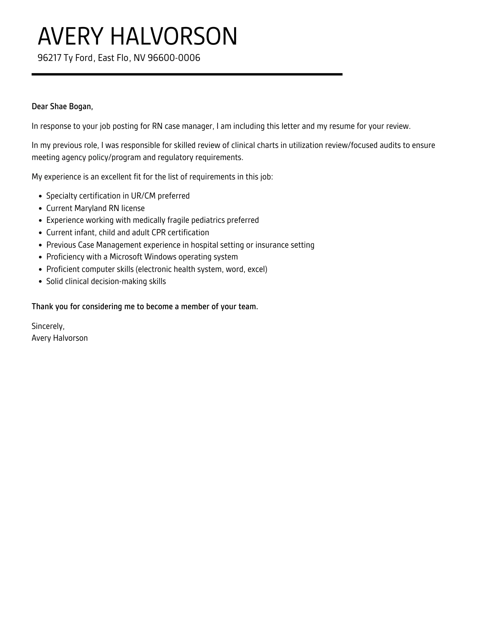 38345 rn case manager formatting