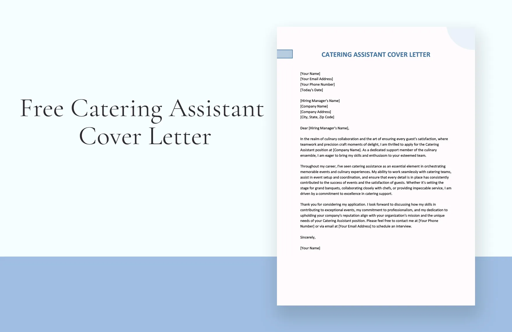 38372 catering formatting