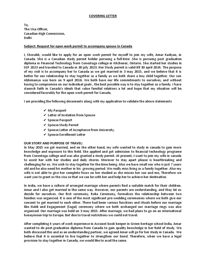 38376 cover letter marriage report