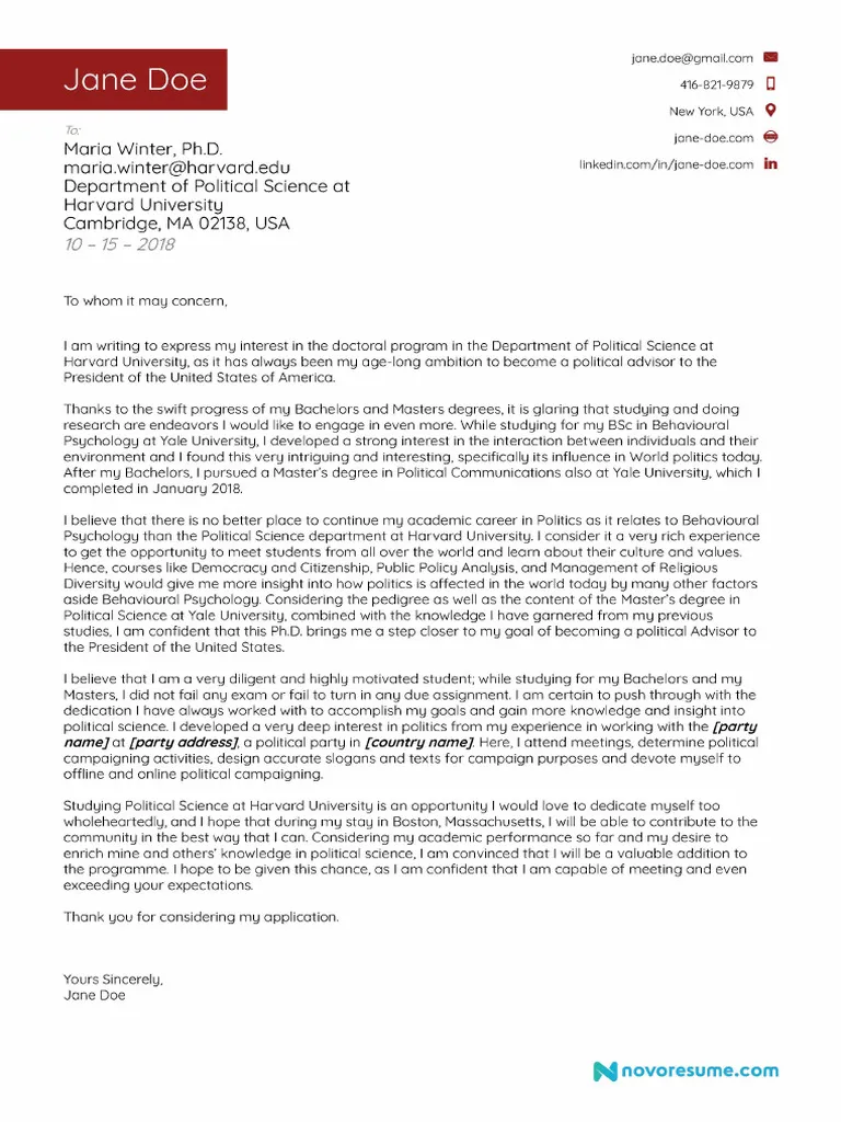 38377 cover letter formats