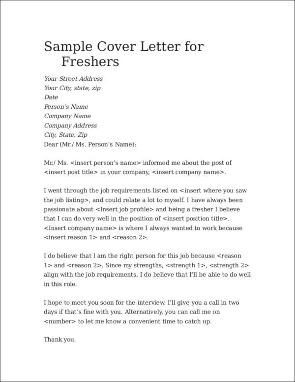 38379 cover letter structure