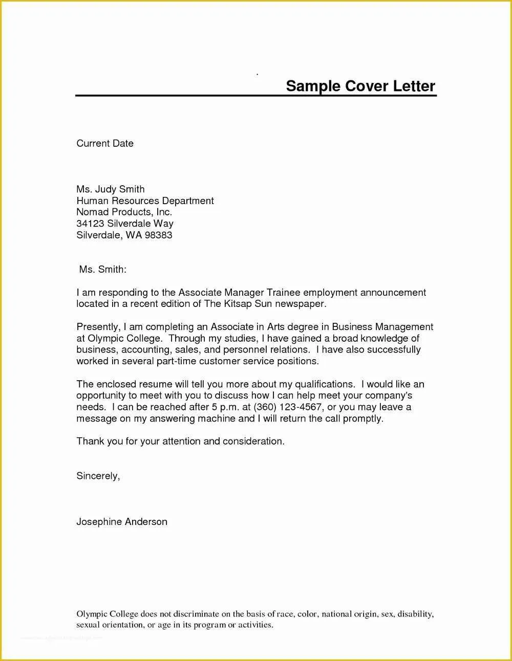 38381 cover letter sections